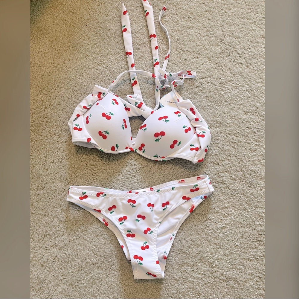 NWT Bikini - Cherries Print